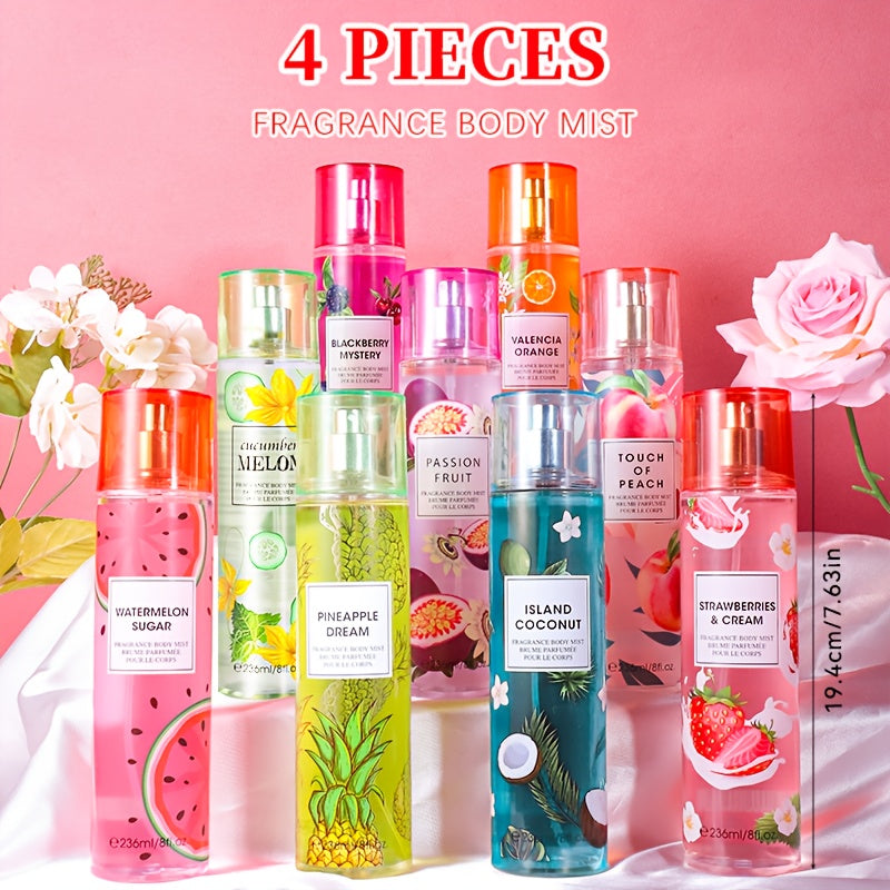 Floral Fruity Fragrance Mist For Women Hair And Body