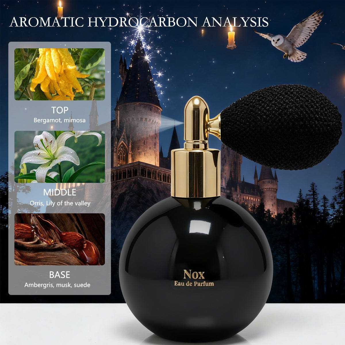 MINISO Harry Potter Women's Perfume 1.69oz/50ml