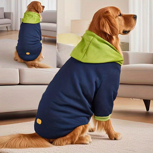 Hooded Sweatshirt for Large Breed Dogs for All Seasons