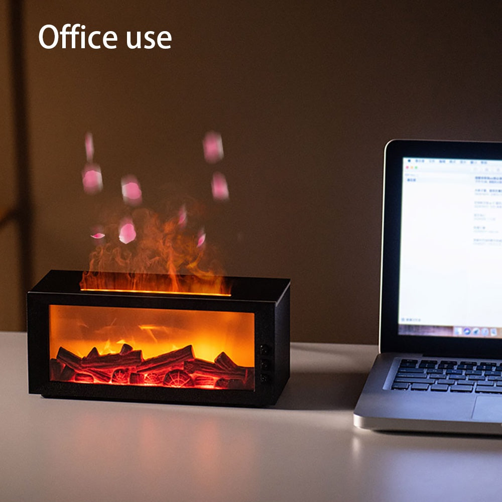 LED Simulated Flame Aromatherapy Diffuser by Unknown Brand