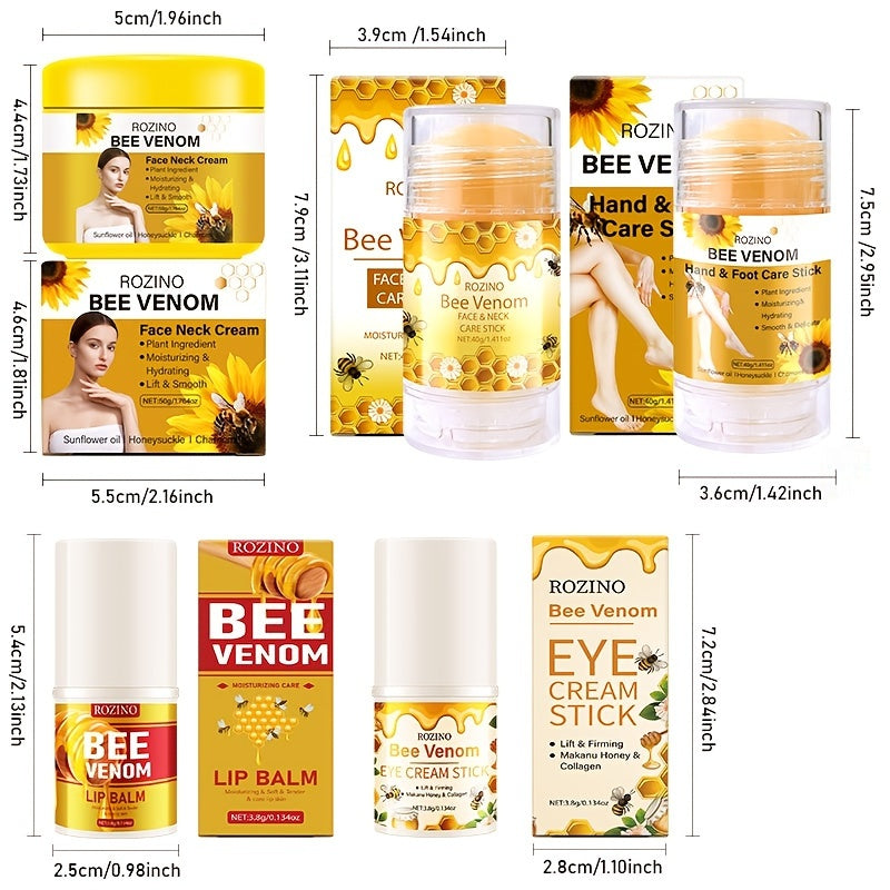 Rozino Bee Venom Honey Care Set For All Skin Types Now