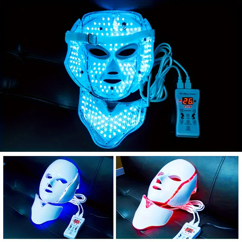 7 Color LED Facial Mask Adjustable Beauty Care Tool Gift