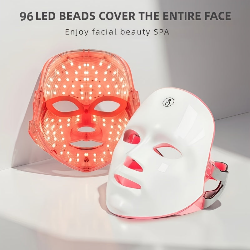 USB Powered Seven Color LED Facial Beauty Instrument For Home - Revitalize Mind Body