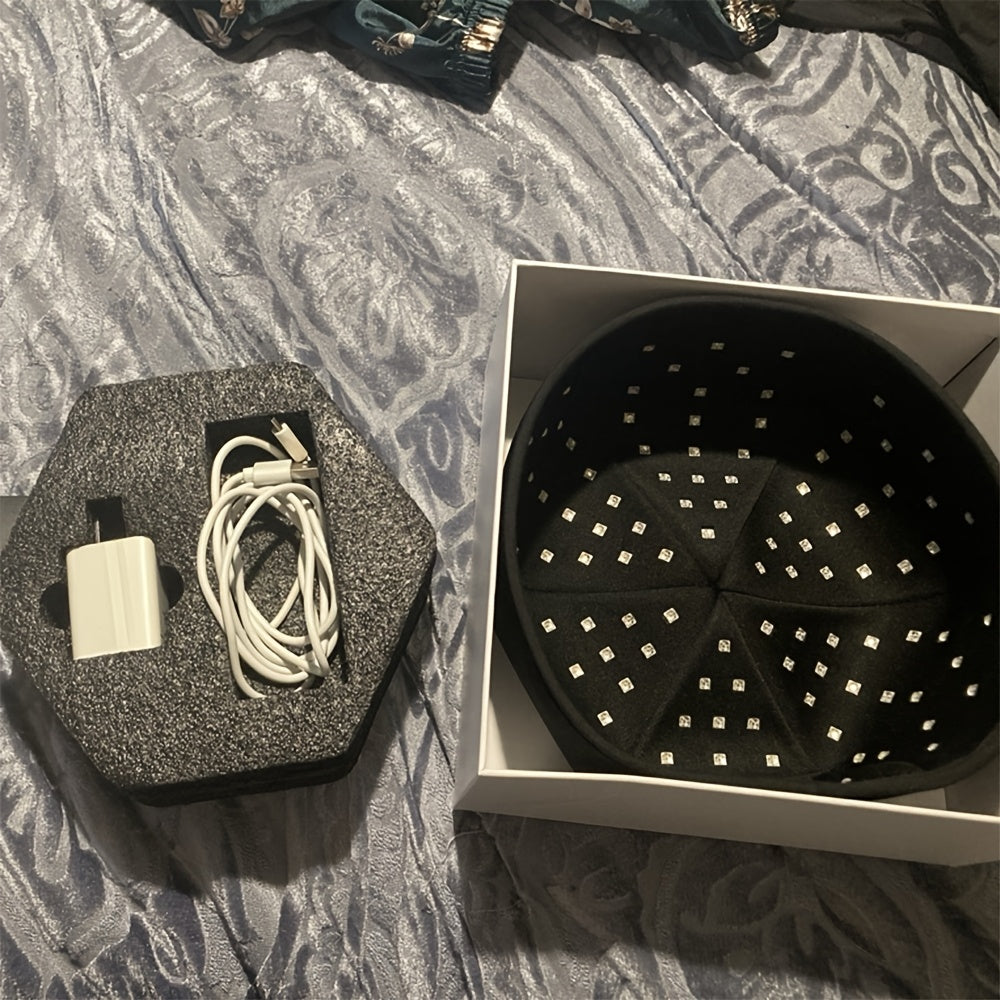 CABPAY Red Light Therapy Cap 660nm 830nm Infrared 120LED