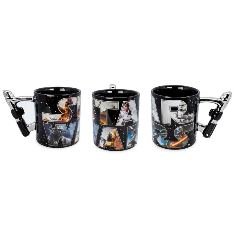 Silver Buffalo Star Wars Officially Licensed Lightsaber Handle Ceramic Mug