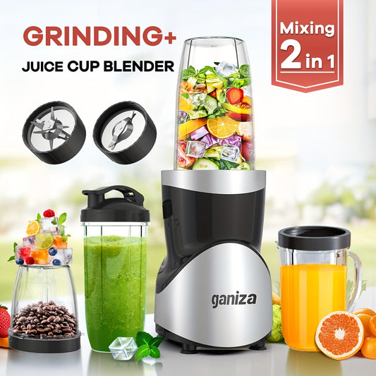 Ganiza 900W Smoothie Juicer With Portable Cups Set Kitchen