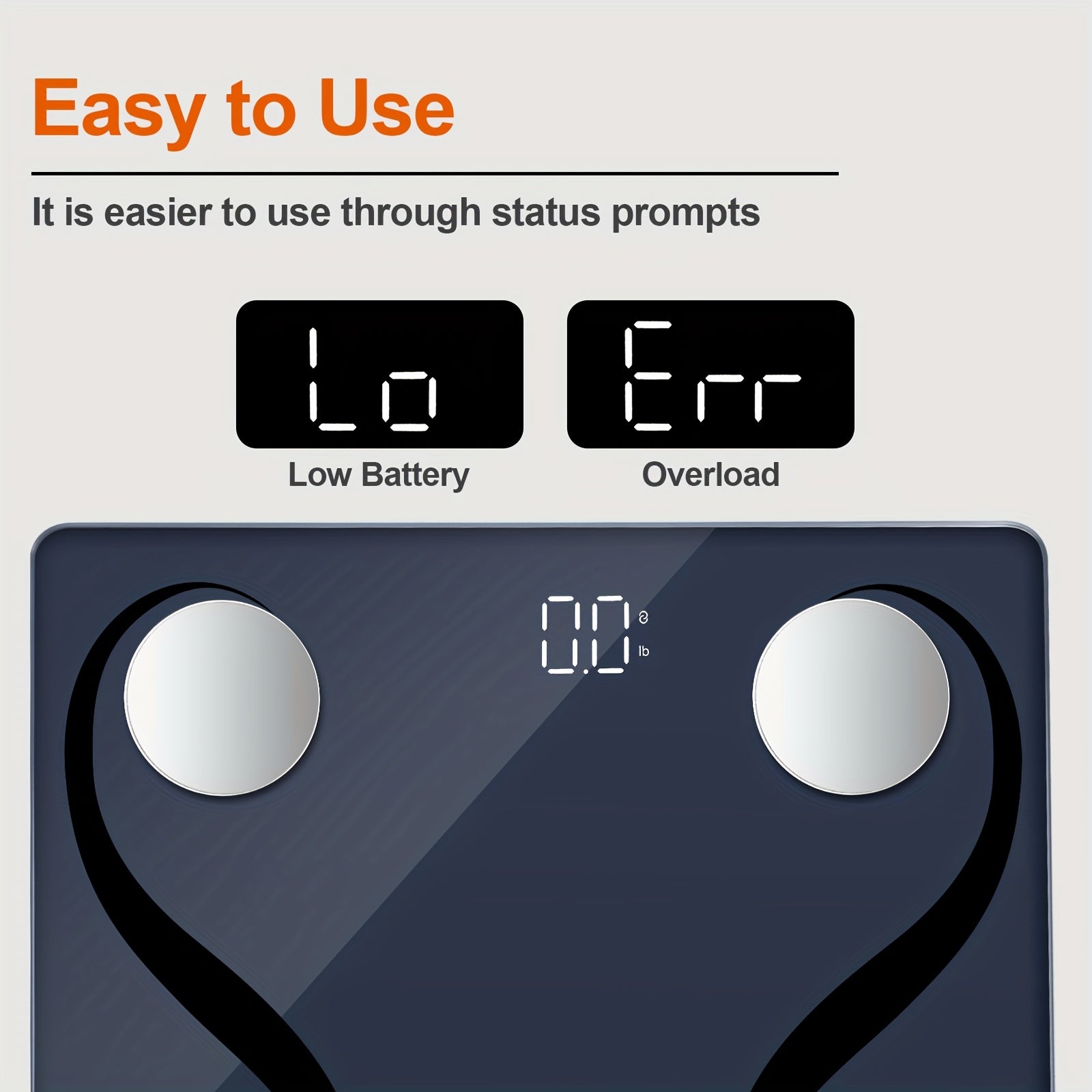 180kg/400lb Capacity Body Fat Scale with App Connectivity - Thickened Tempered Glass & Stainless Steel Contact Plate, 11x11 Inch Digital Bathroom/Gym Scale for Home, Living Room, Bedroom - BMI, Water & Muscle Mass Tracking, B - Revitalize Mind Body
