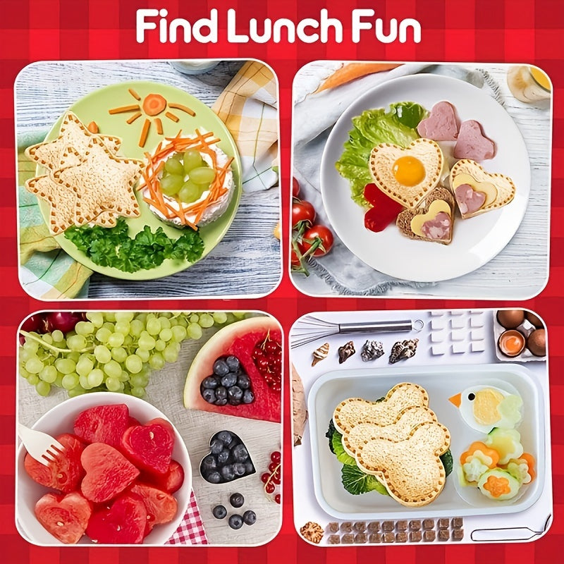 Mickey Dinosaur Sandwich Biscuit Mold and Sealer Set
