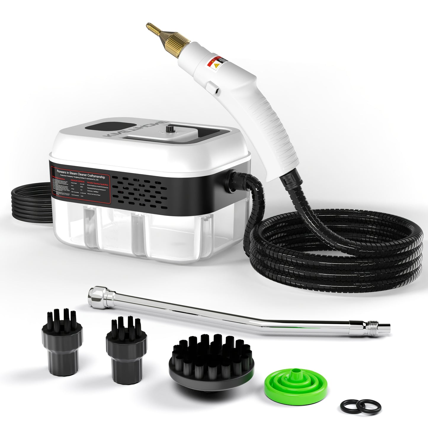 KinetiHome High Pressure Steam Cleaner Handheld for Home Use