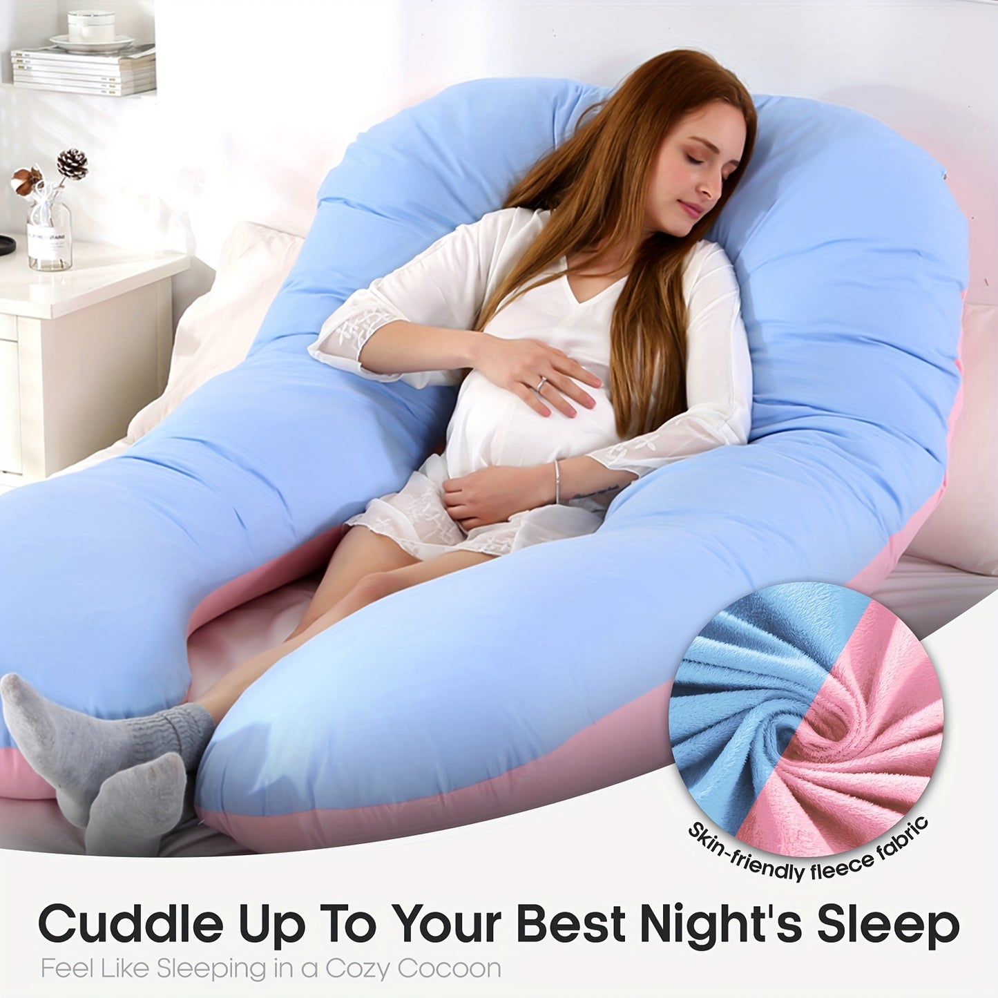 WNDY'S DREAM Body Pillow for Whole Body Support and Comfort