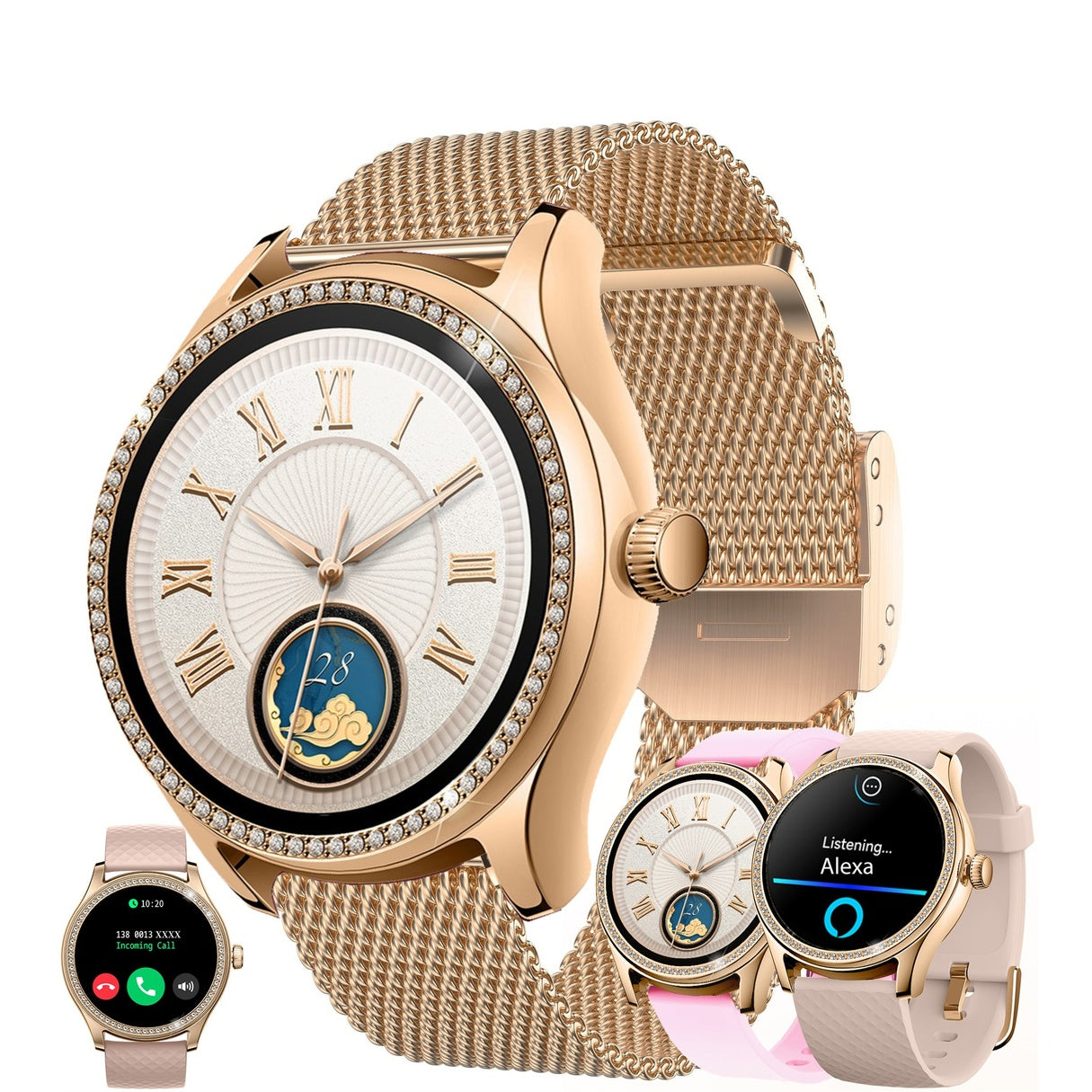 SGDDFIT Smart Watch With Alexa Built In For Android iPhone - Revitalize Mind Body