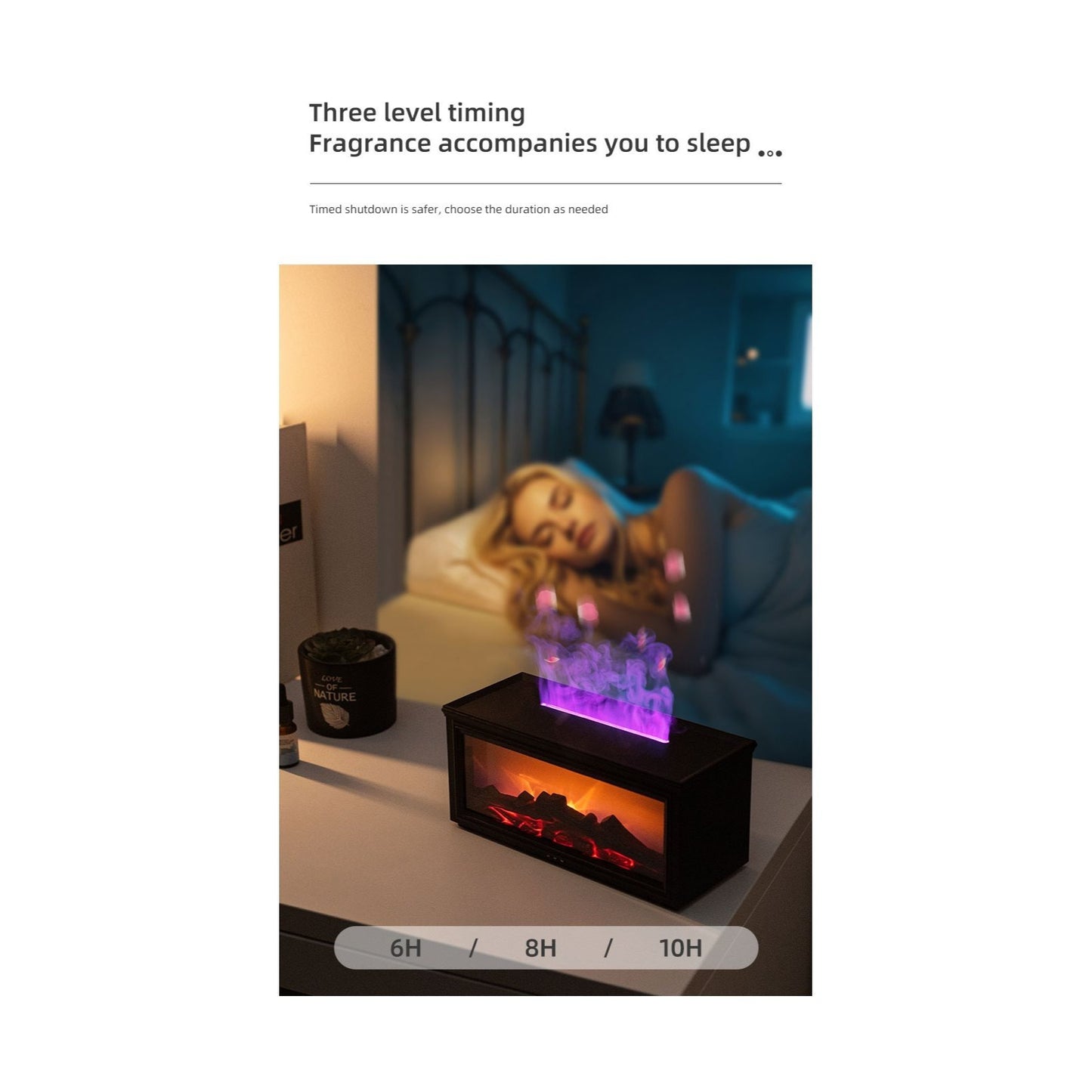 TOTATUIT Essential Oil Diffuser with Remote Control and Oils
