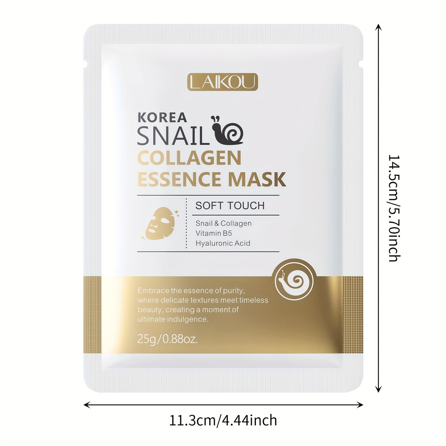 LAIKOUE Snail Collagen Hydrating Mask For All Skin Types