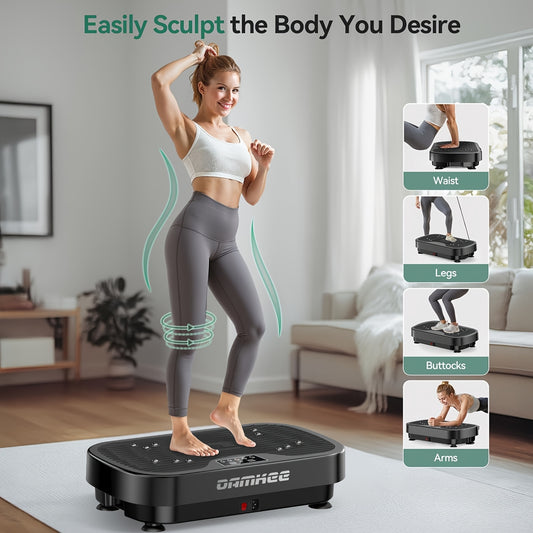 Sauicy Vibration Plate Exercise Machine For Home Gym