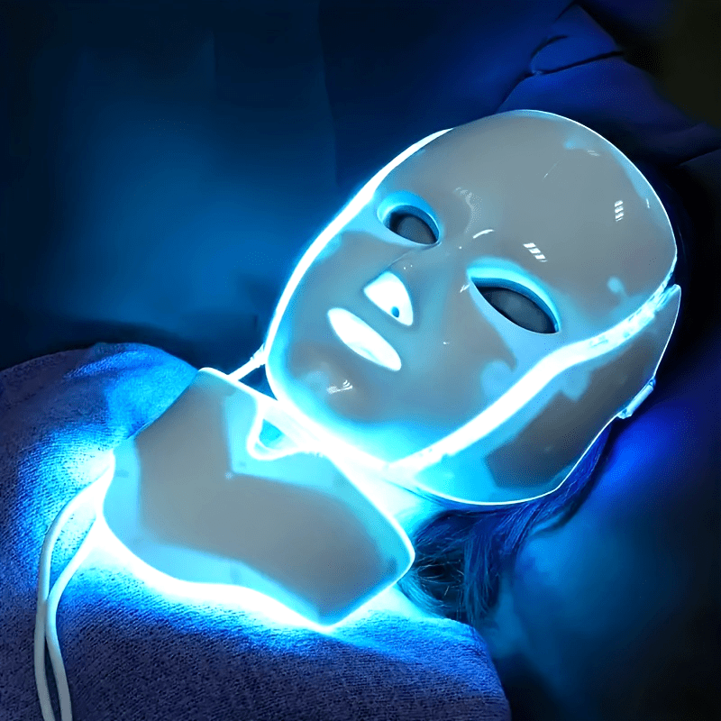 7 Color LED Facial Mask Adjustable Beauty Care Tool Gift