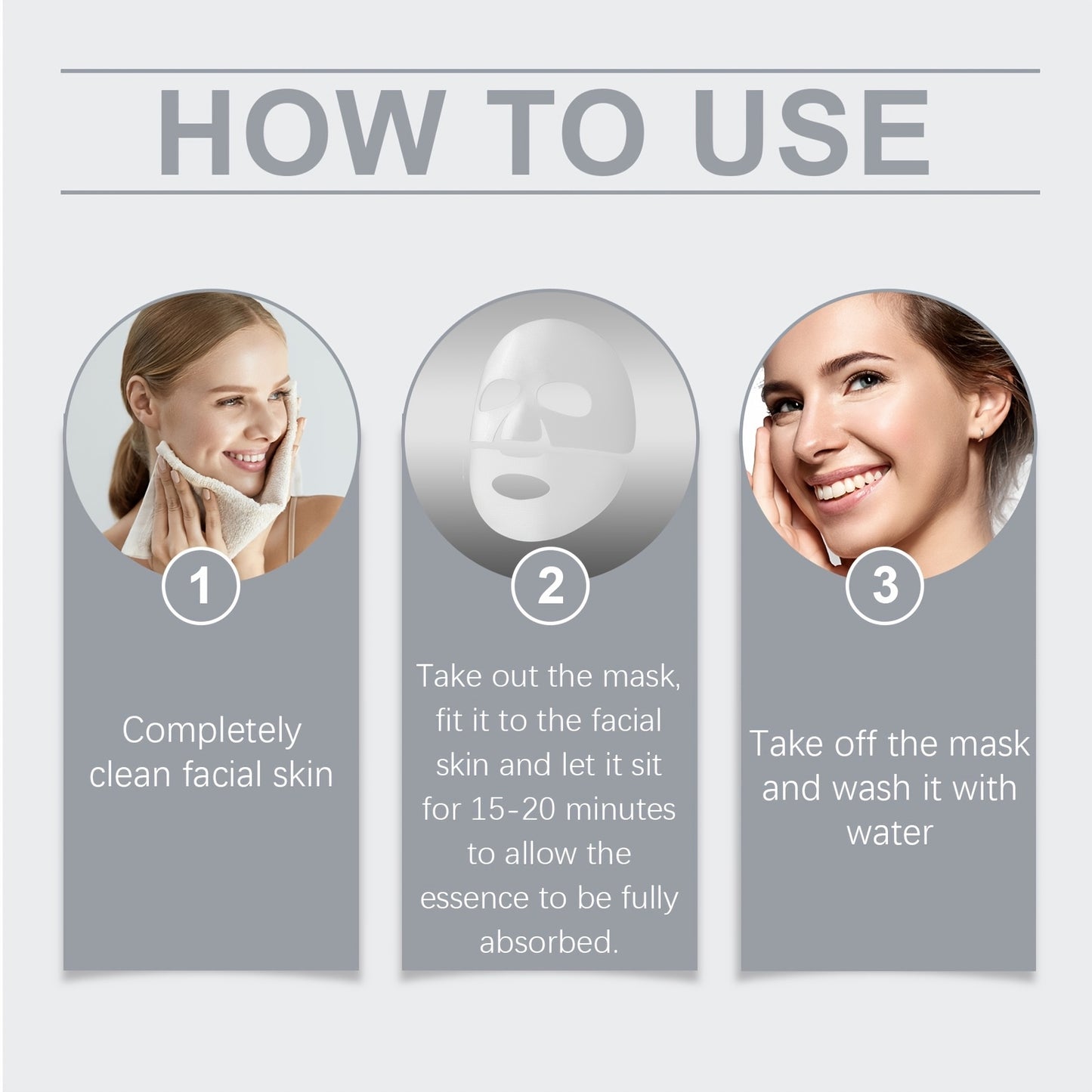 Korean Collagen Mask Set With Hyaluronic Acid, 16 Sheets - Revitalize Mind Body
