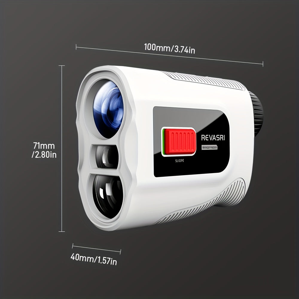 REVASRI Golf Laser Rangefinder with Slope and Flag Lock