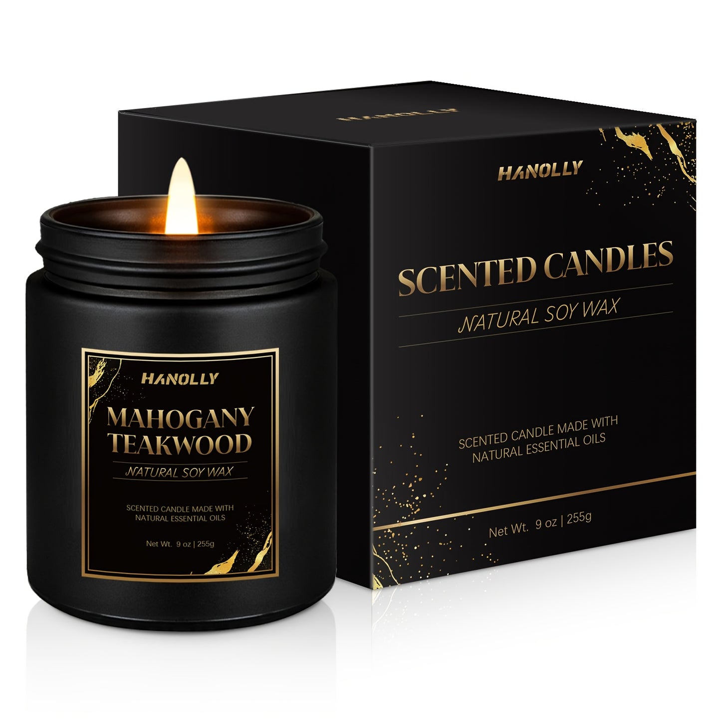 Christmas Scented Candle Gift Set for Holidays and Celebrations