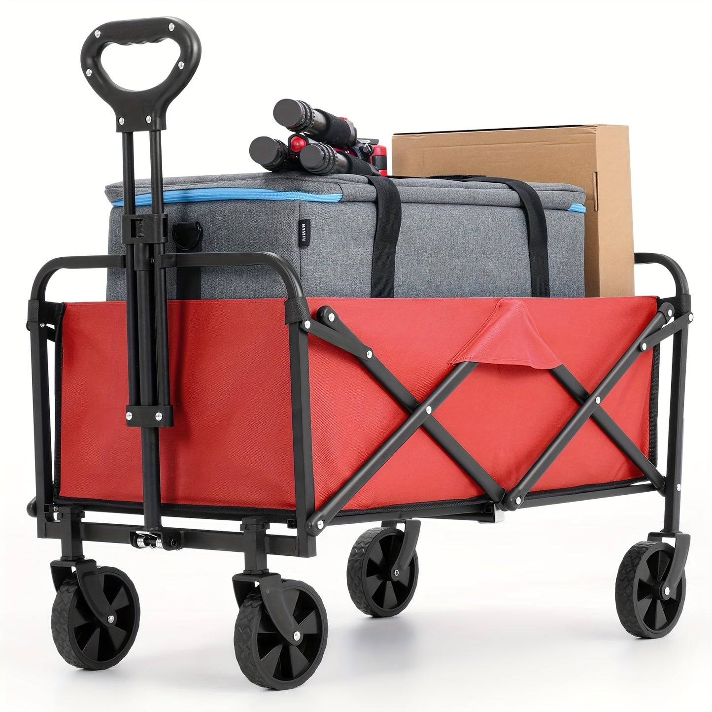 All Terrain Heavy Duty Folding Cart For Outdoor Transport