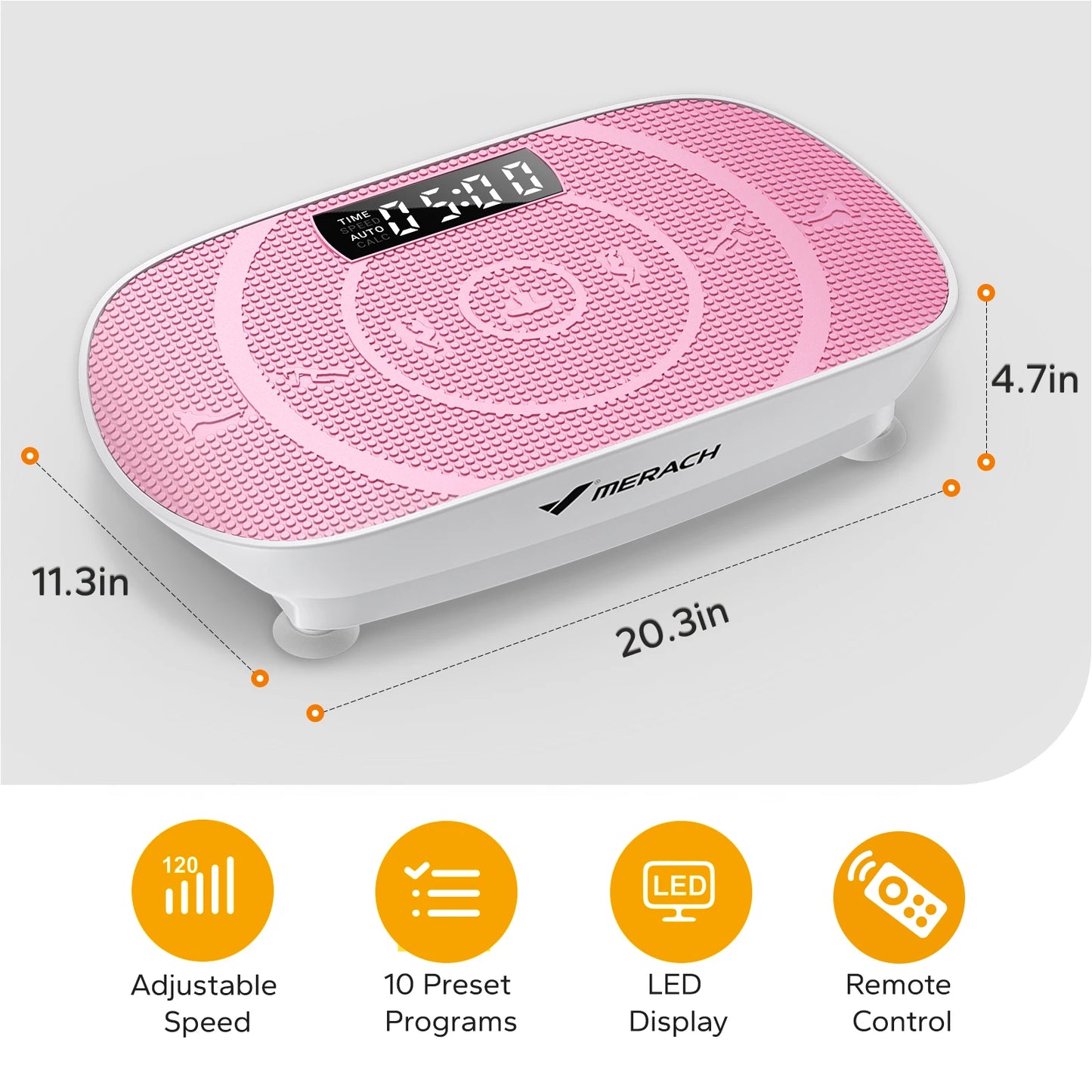 Merach Vibration Plate CV30 Whole Body Workout Machine - Revitalize Mind Body