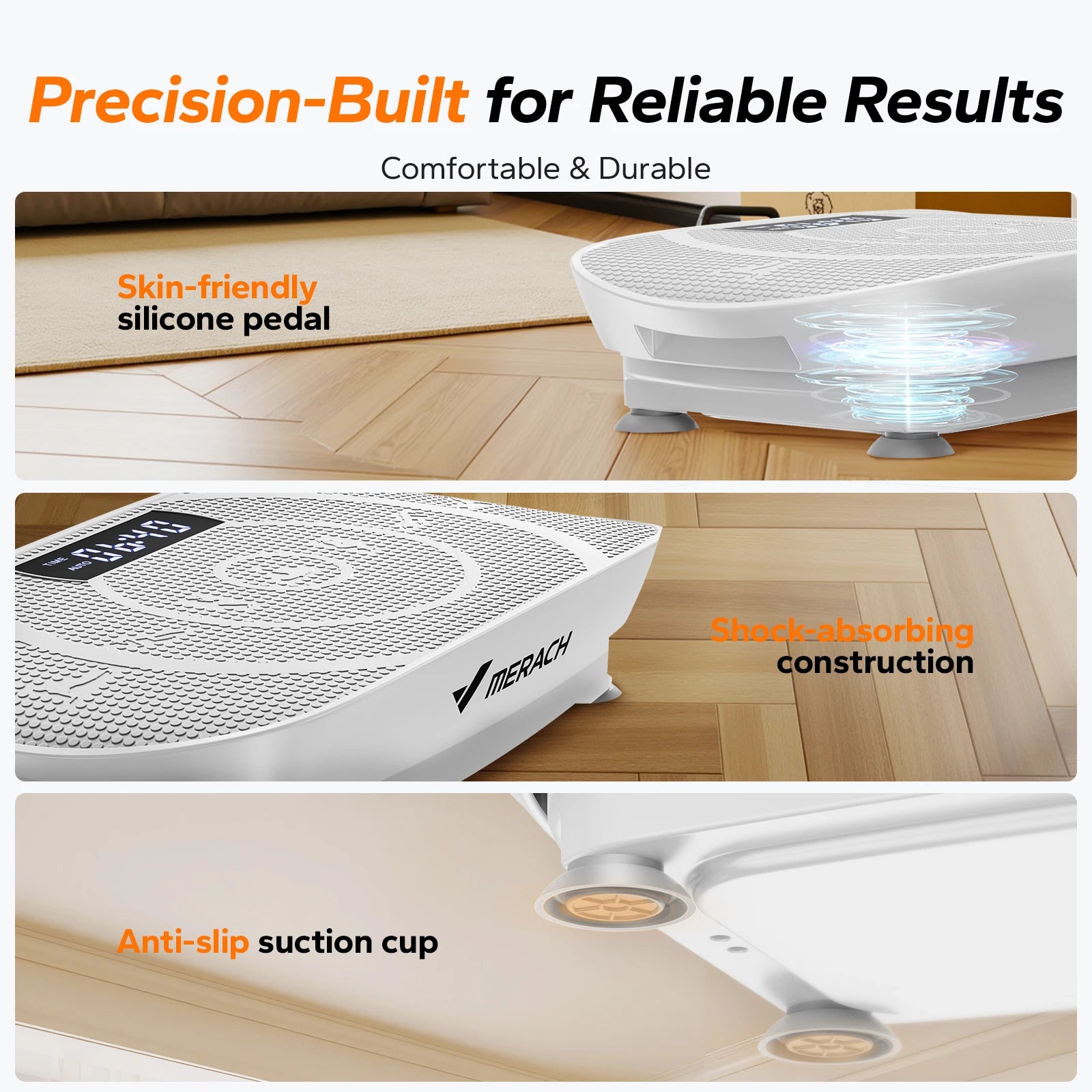 Merach Vibration Plate CV30 Whole Body Workout Machine - Revitalize Mind Body