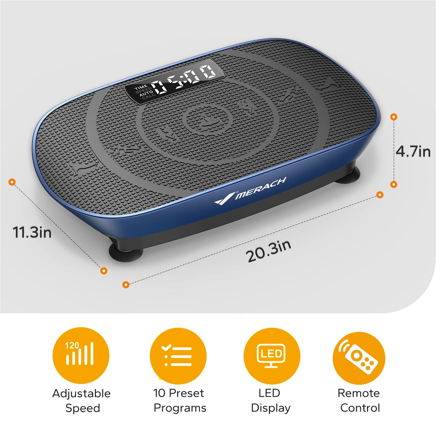 Merach Vibration Plate CV30 Whole Body Workout Machine - Revitalize Mind Body