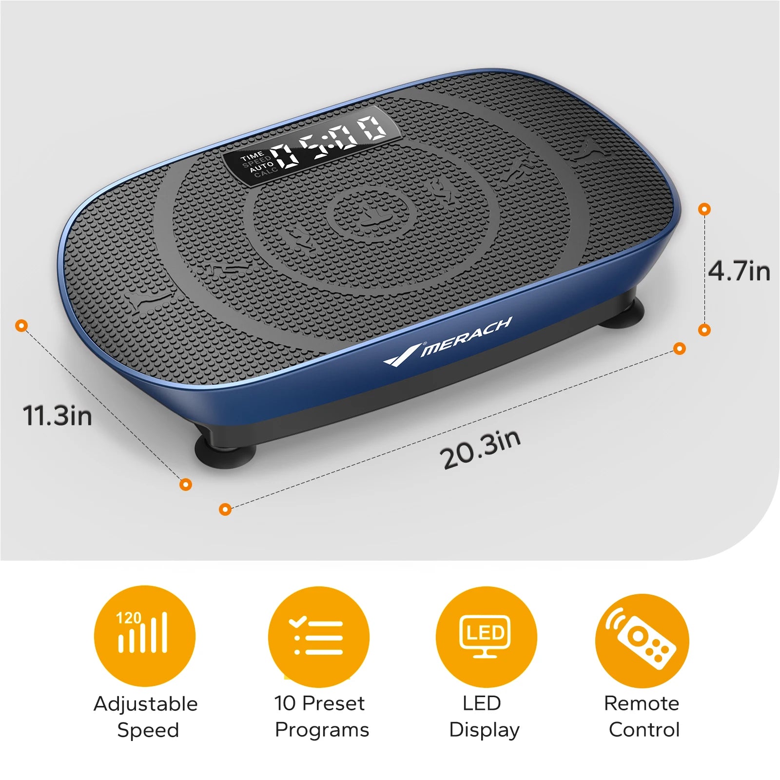 Merach Vibration Plate CV30 Whole Body Workout Machine - Revitalize Mind Body