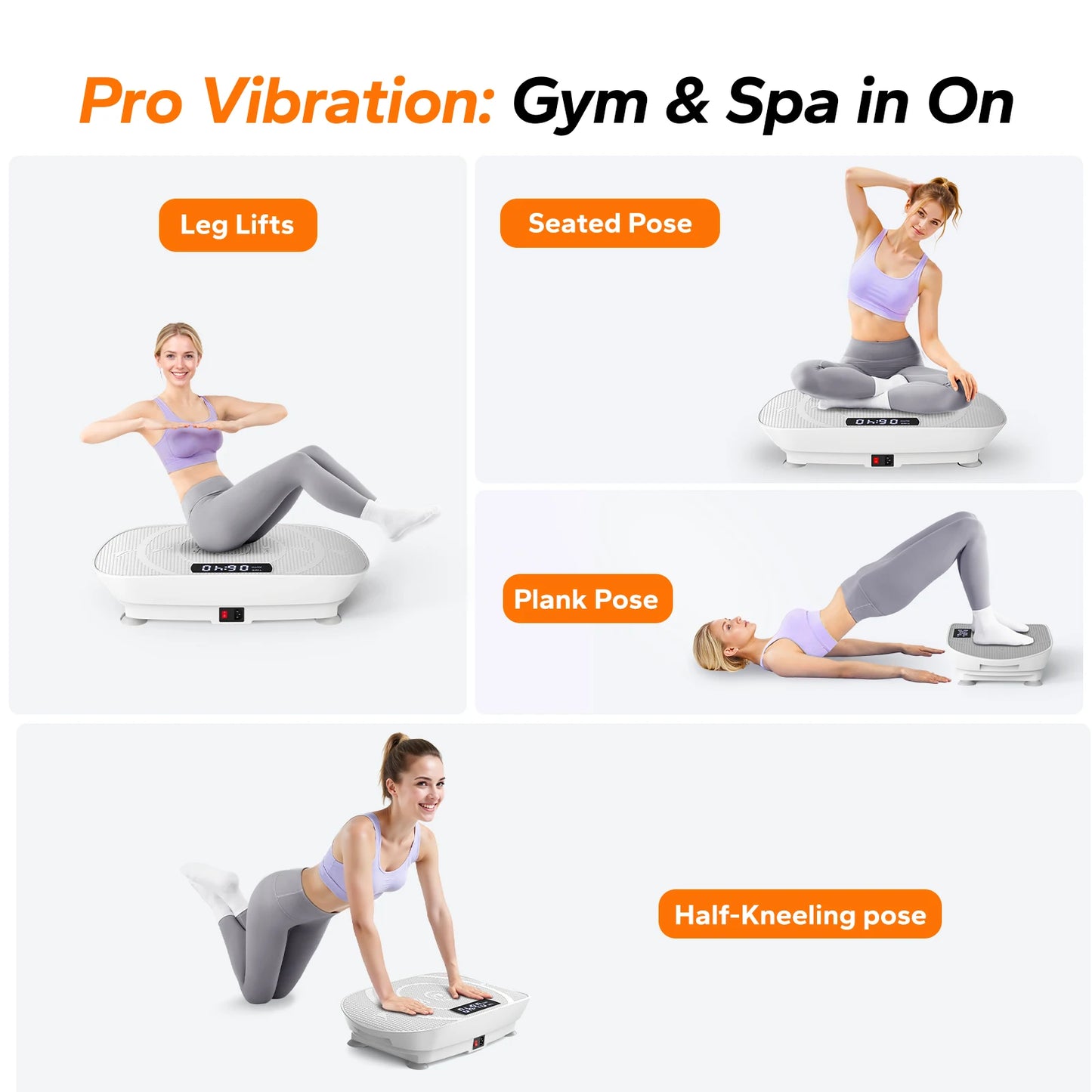 Merach Vibration Plate CV30 Whole Body Workout Machine - Revitalize Mind Body