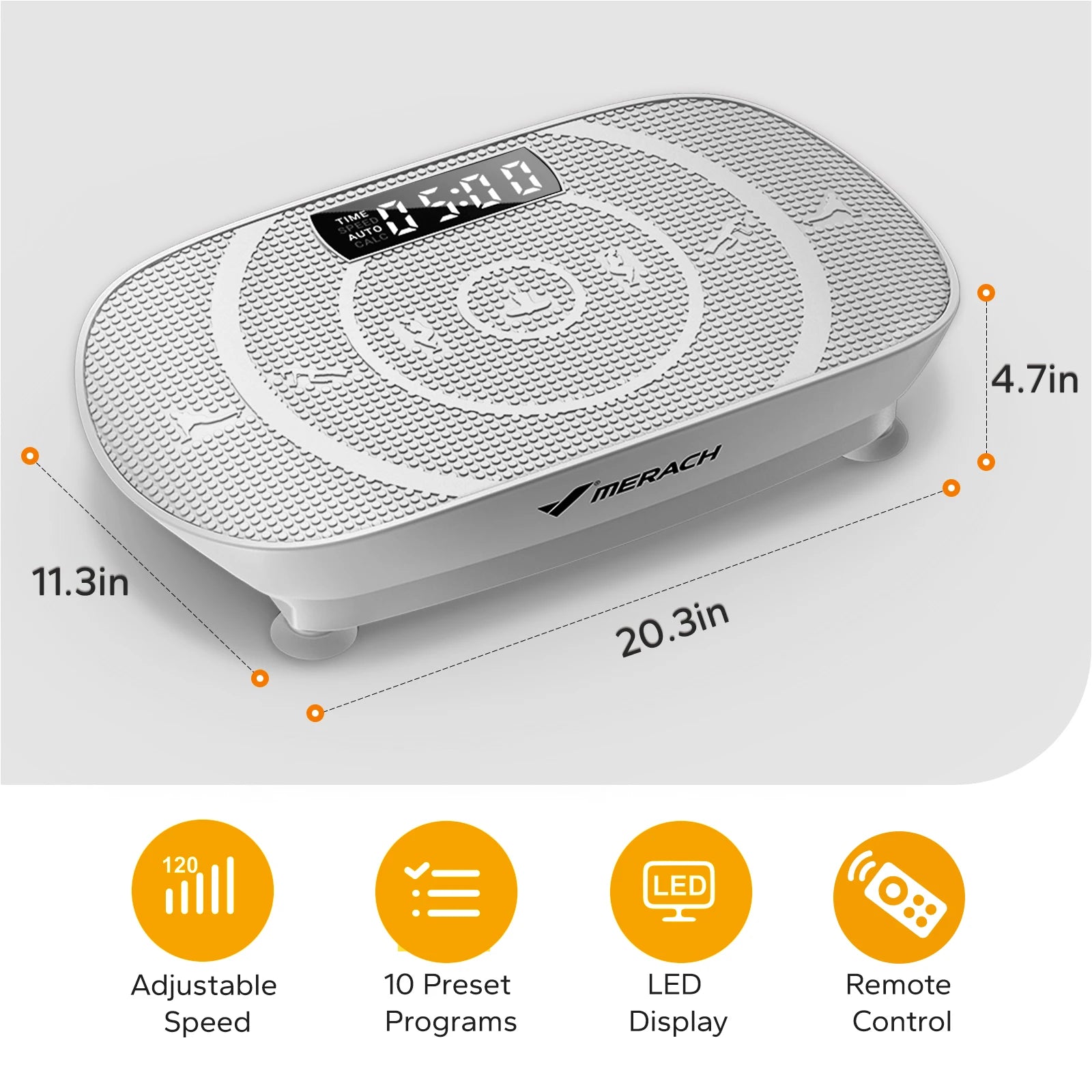 Merach Vibration Plate CV30 Whole Body Workout Machine - Revitalize Mind Body