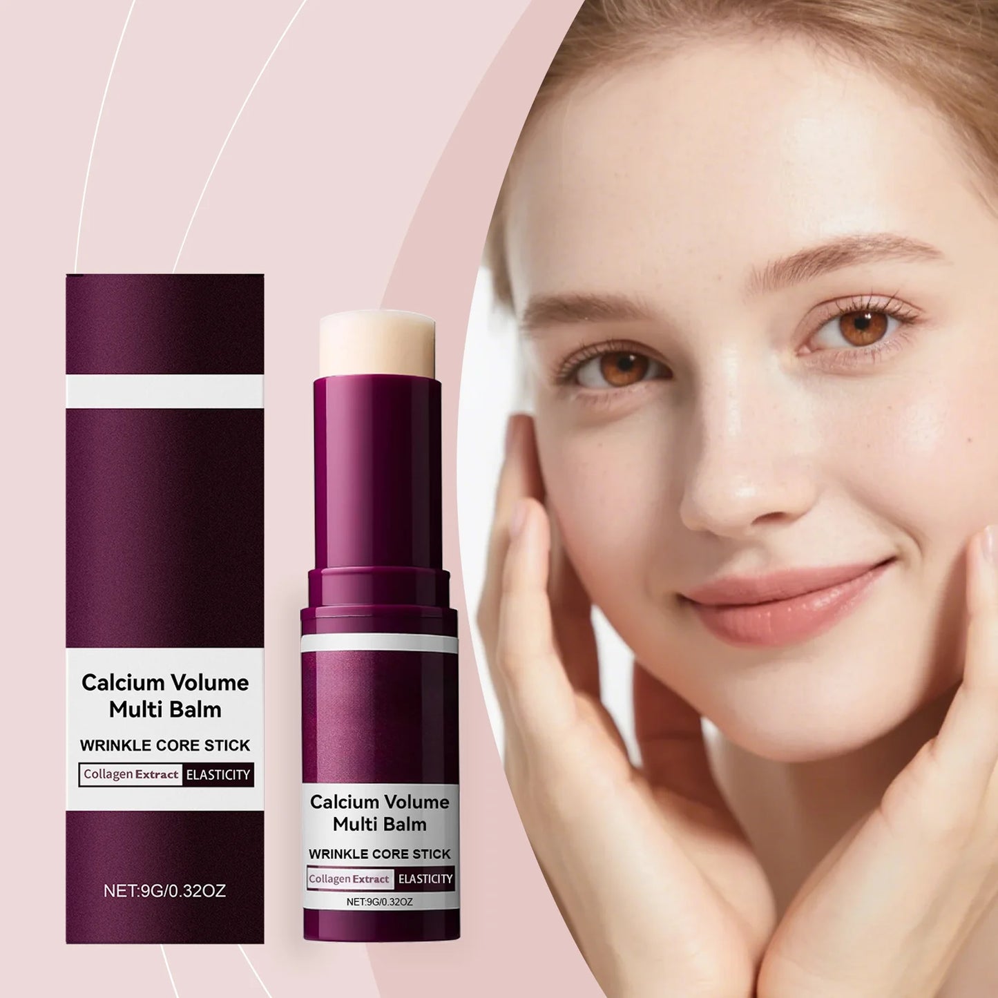 Moisturizing Hydrating Anti Aging Brightening Collagen Balm Stick - Revitalize Mind Body