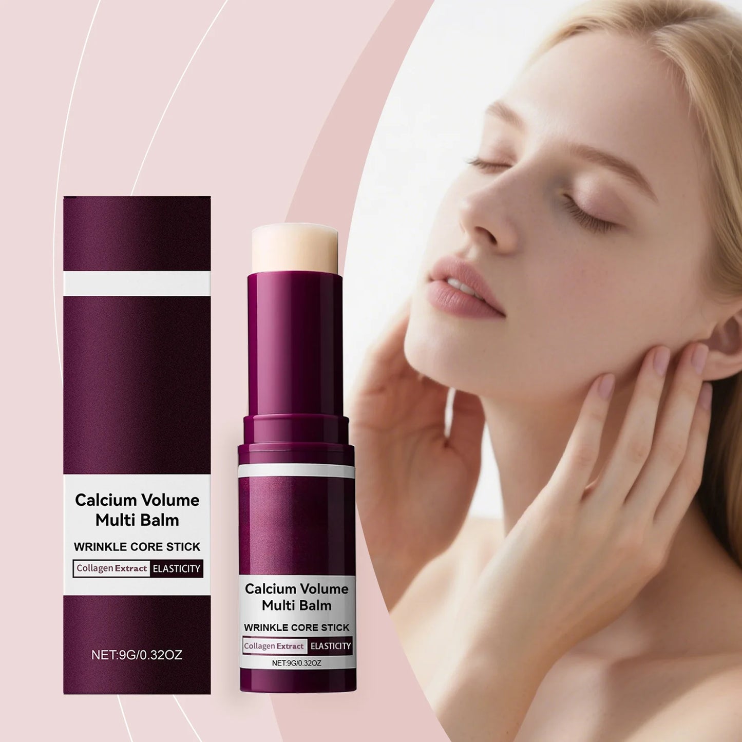 Moisturizing Hydrating Anti Aging Brightening Collagen Balm Stick - Revitalize Mind Body