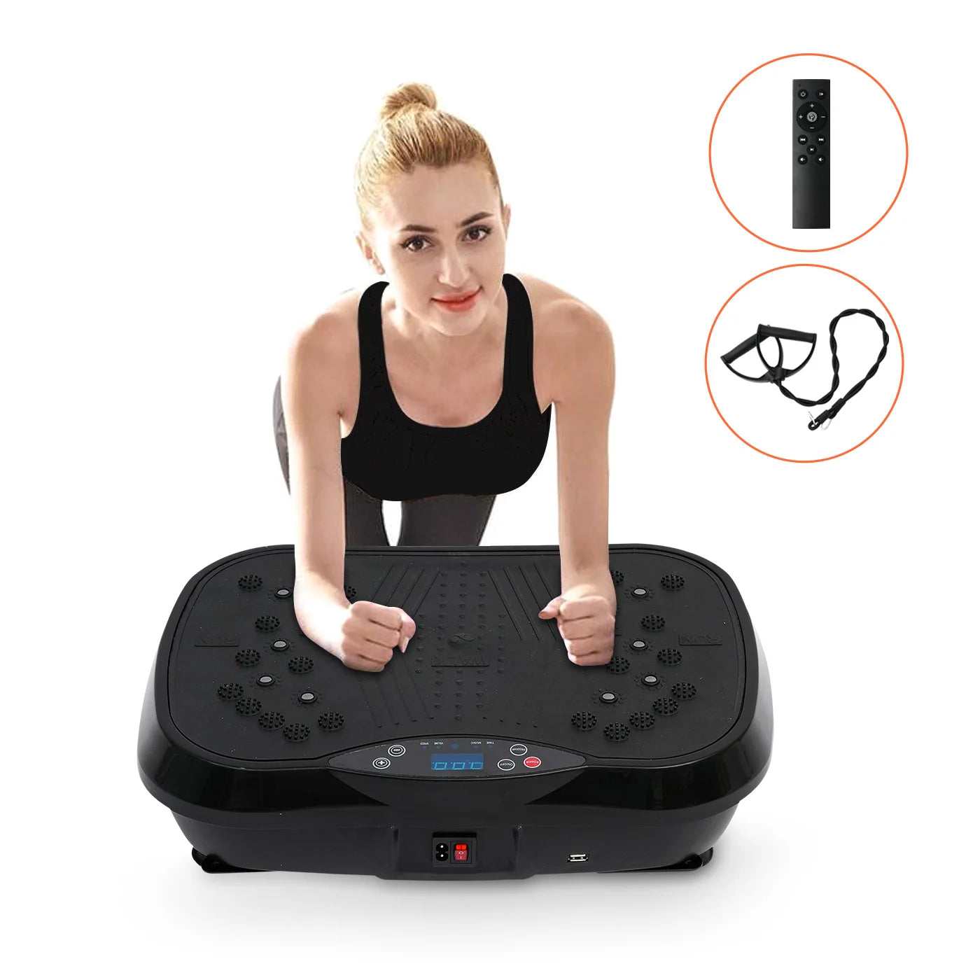N Vibration Plate Exercise Machine For Whole Body Fat Burn - Revitalize Mind Body