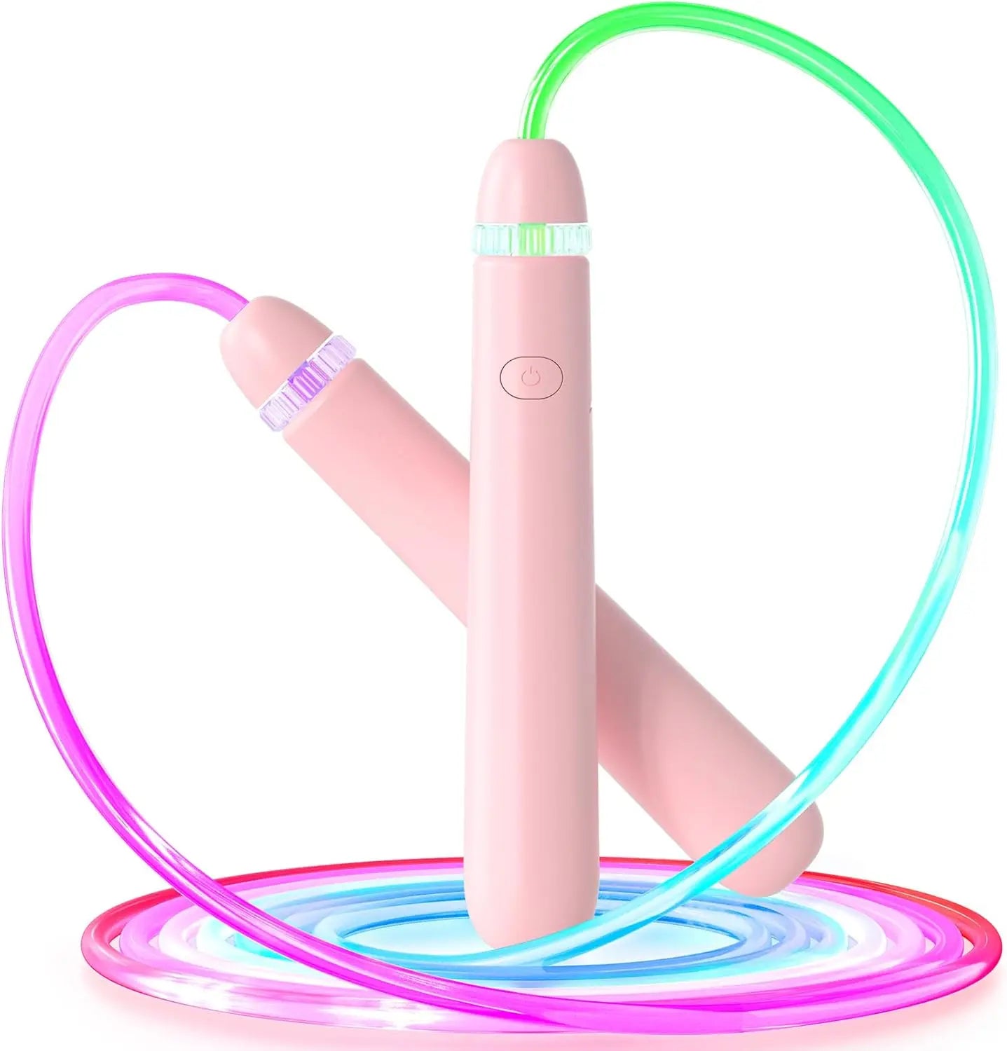 LED Light Up Adjustable Jump Rope For Fitness And Recreation - Revitalize Mind Body