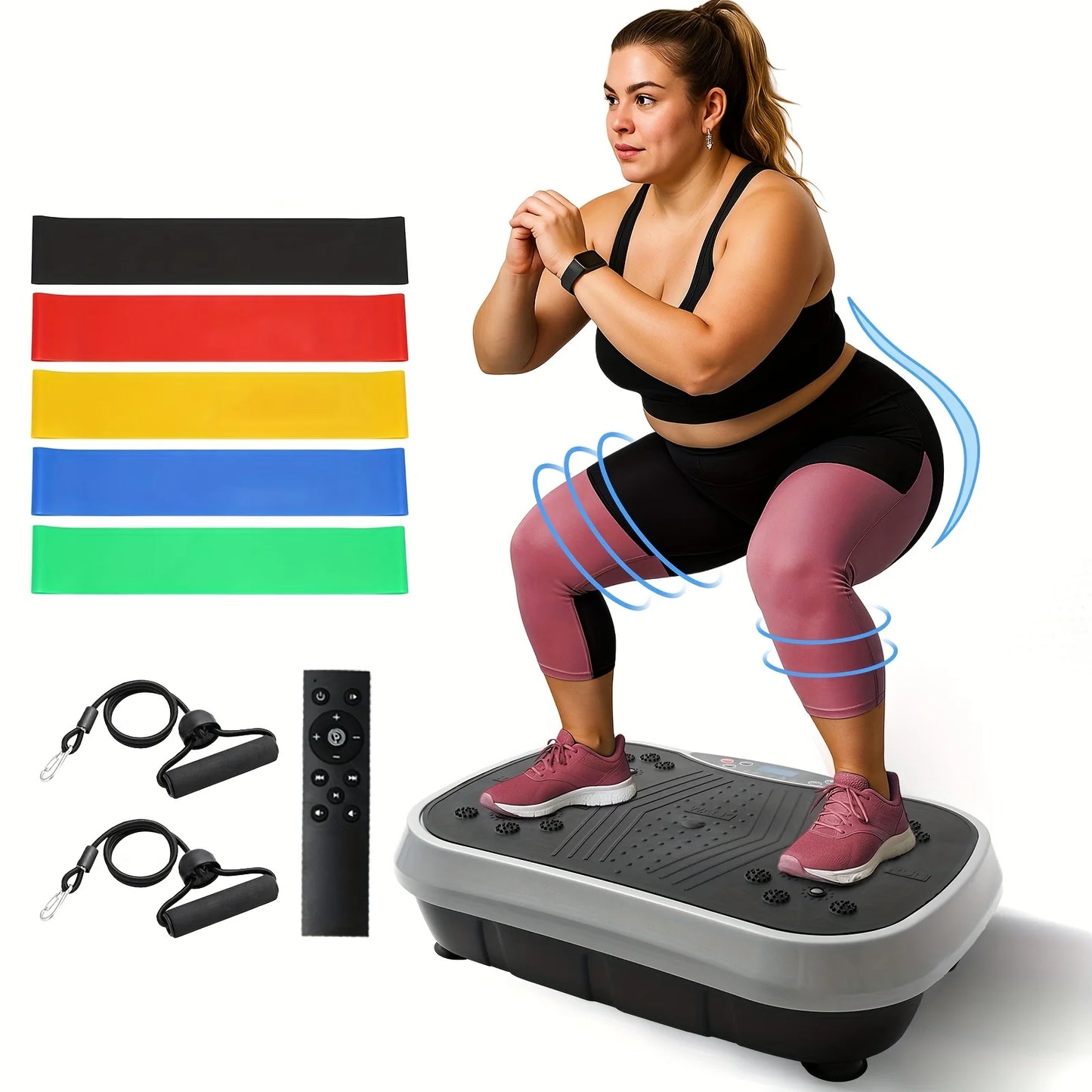 ATMDOG 200-Speed Magnetic Vibration Plate Exercise Machine - Revitalize Mind Body