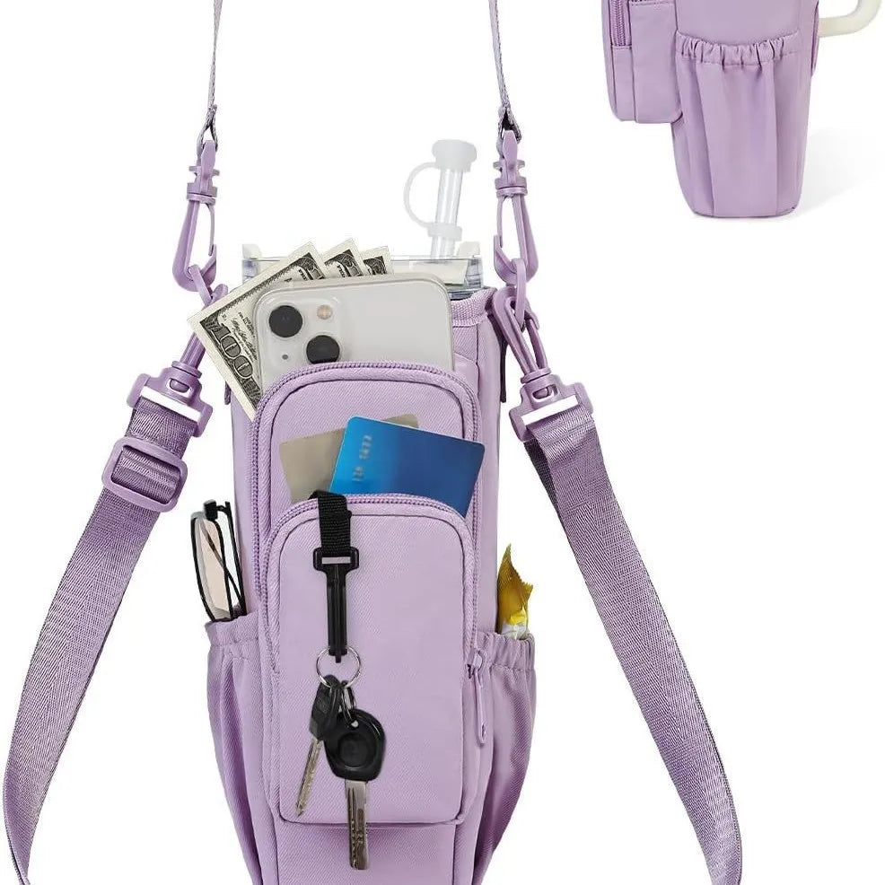 NONECN Thermal Insulated Water Bottle Bag Kettle Outdoor Hiking - Revitalize Mind Body