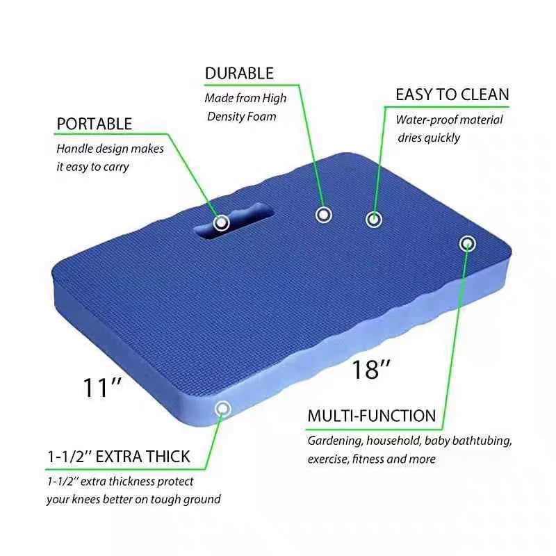 Garden Kneeling Pad Thick High Density Foam Waterproof Cushion - Revitalize Mind Body