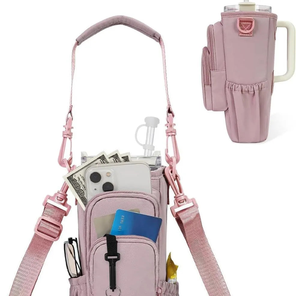 NONECN Thermal Insulated Water Bottle Bag Kettle Outdoor Hiking - Revitalize Mind Body