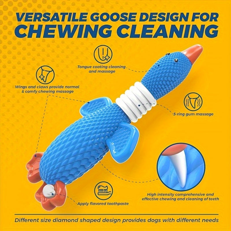 SHARLOVY Nylon Goose Dog Toys For Aggressive Chewers