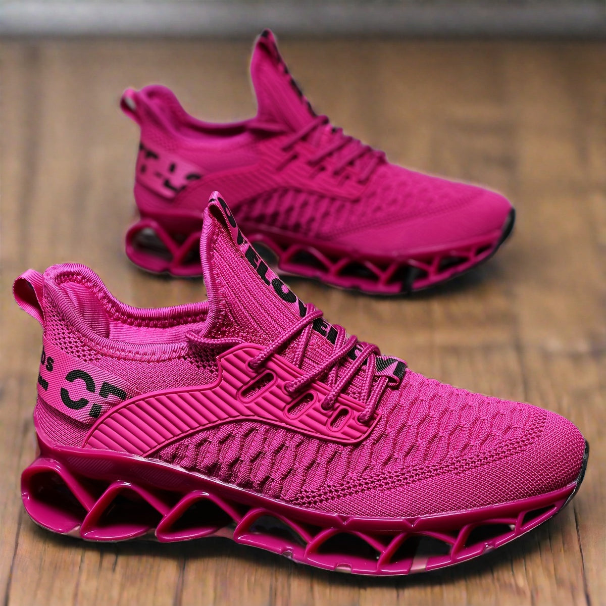 Women Breathable Stability Support Sneakers With Arch Straps