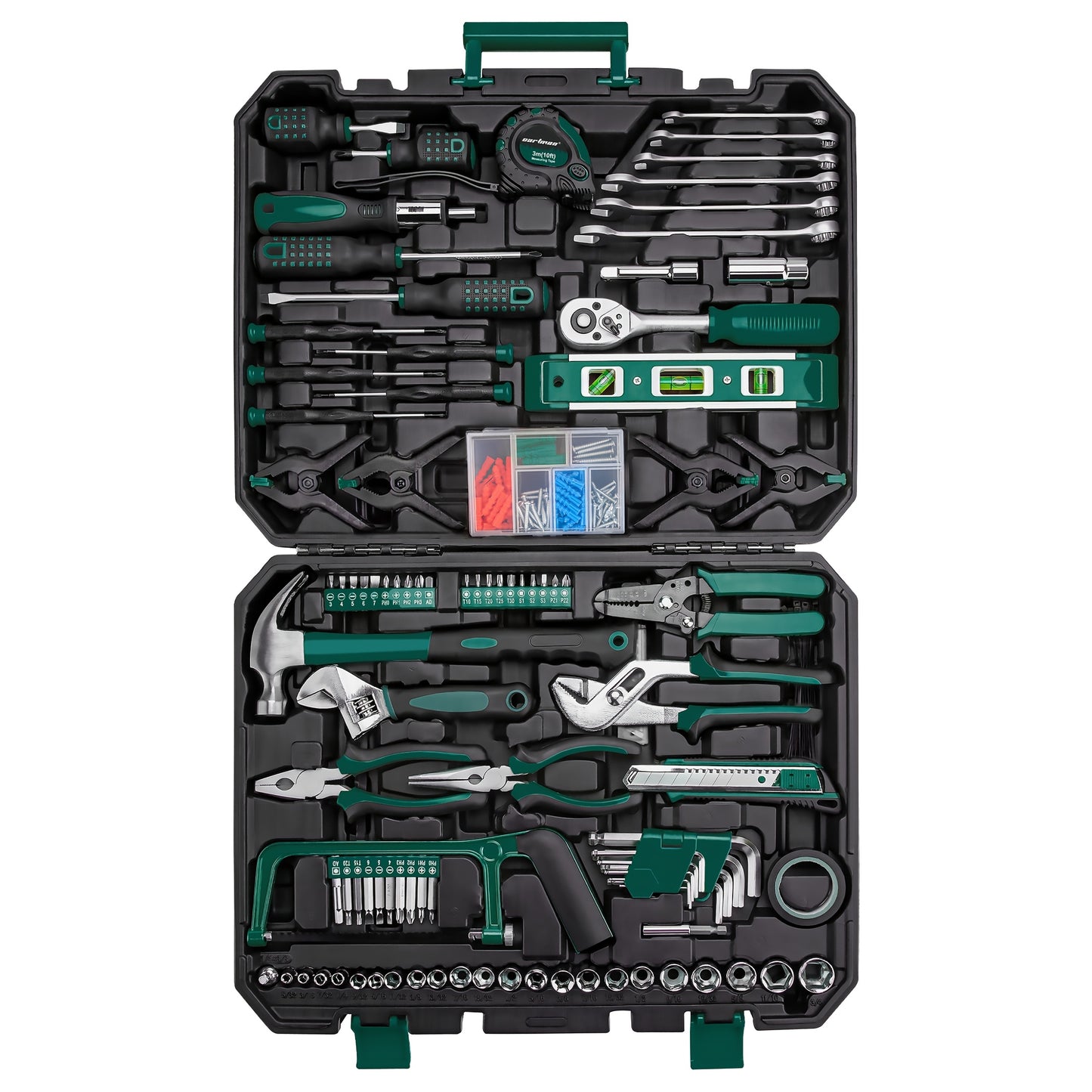 Cartman Car Repair Tool Set 148 Pieces Ratchet Wrench Kit