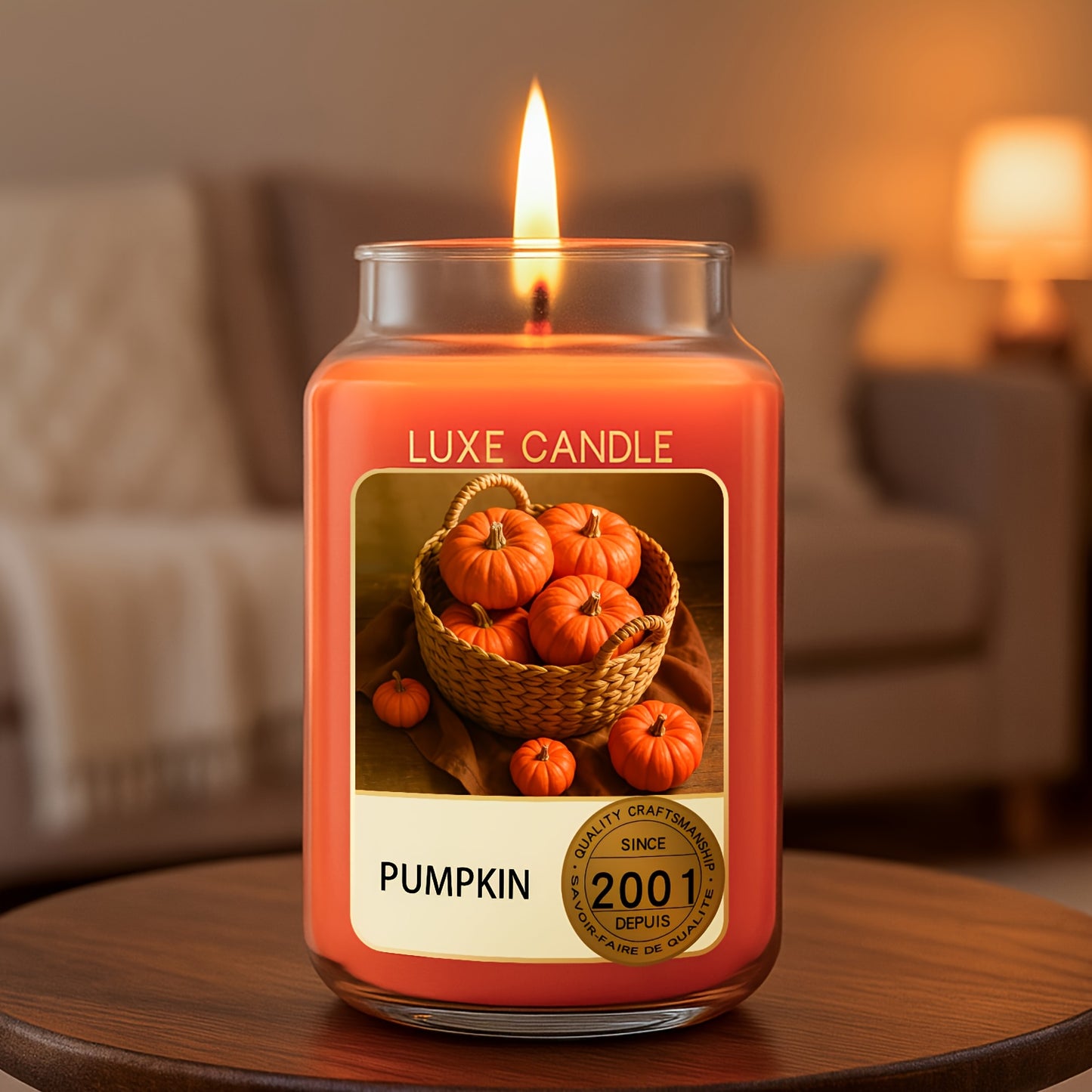 SEARVGRH 80 Hours Long Burning Halloween Candle Gift