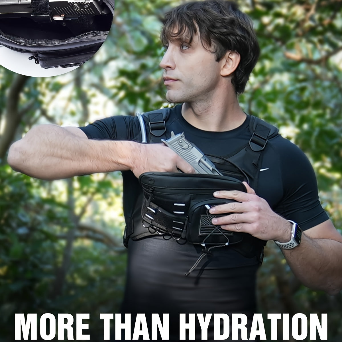 Lightweight Hydration Vest With 2L Bladder For Running - Revitalize Mind Body