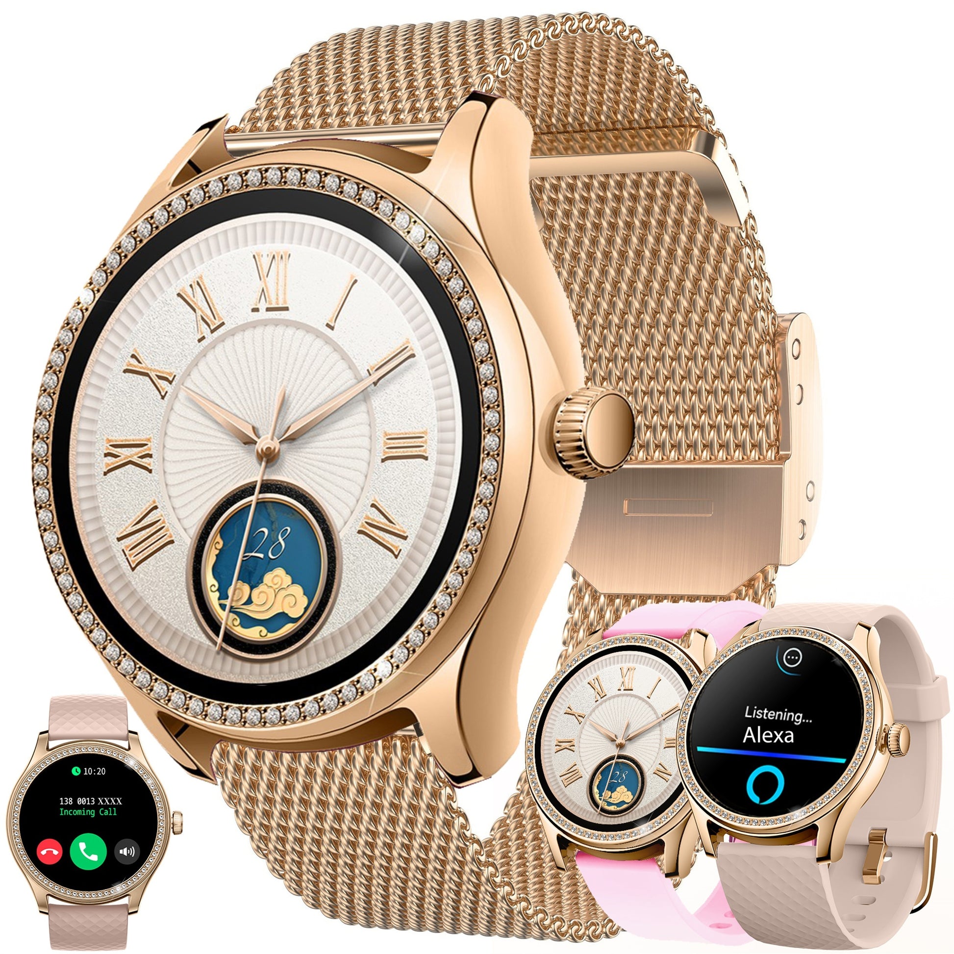 SGDDFIT Smart Watch With Alexa Built In For Android iPhone - Revitalize Mind Body