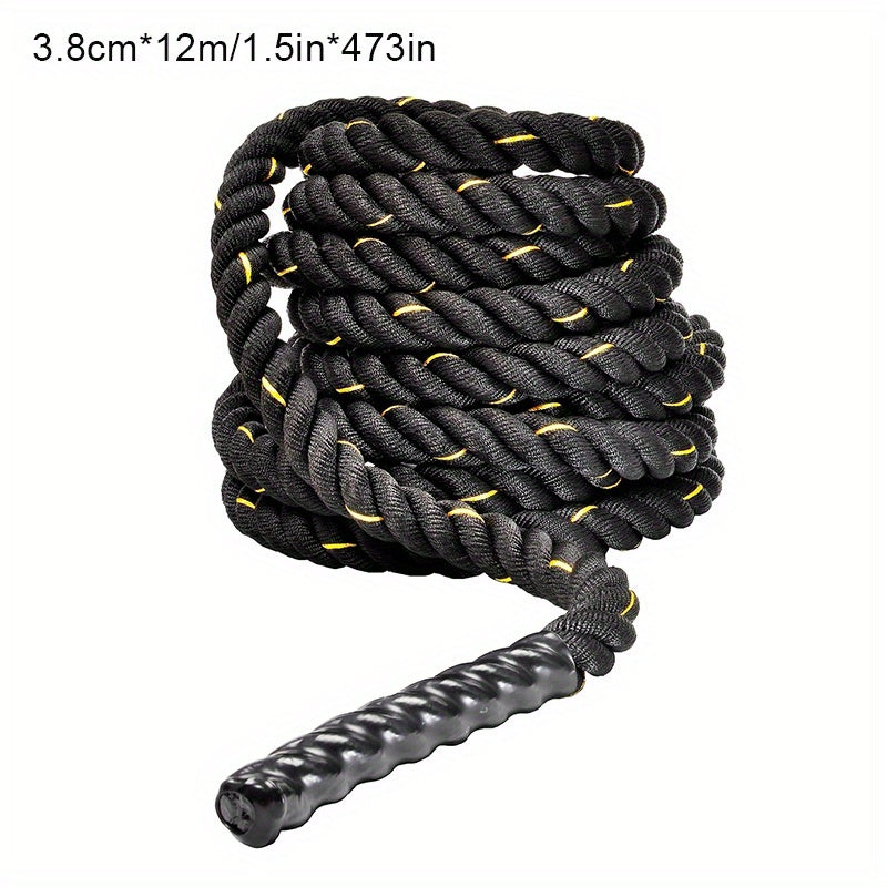 Fitness Battle Rope Heavy Duty Nylon Polyamide For Home Gym