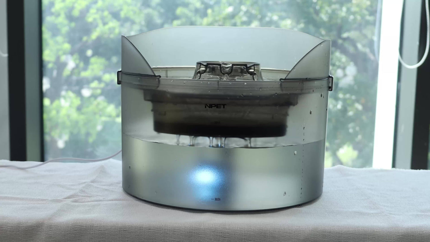 NPET Automatic Dog Water Fountain DF30 High Capacity