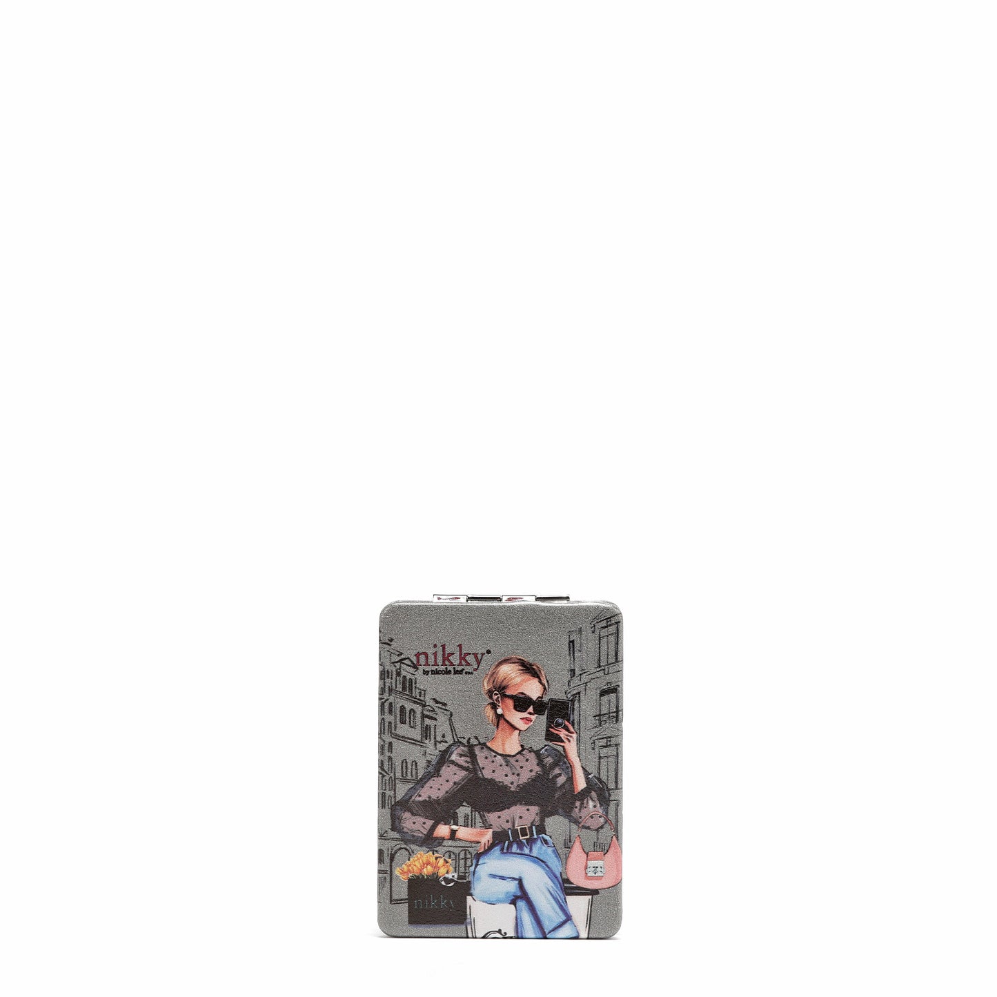 NIKKY Three Piece Gift Set Accessories Pouch Coin Purse Mirror - Revitalize Mind Body
