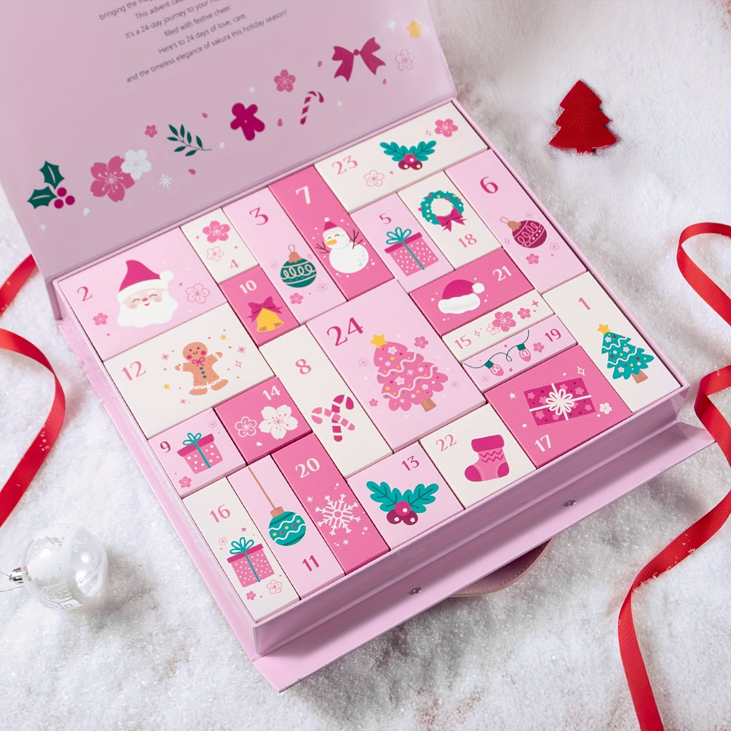 LAIKOUE Sakura Radiance Skincare Advent Calendar Gift Set