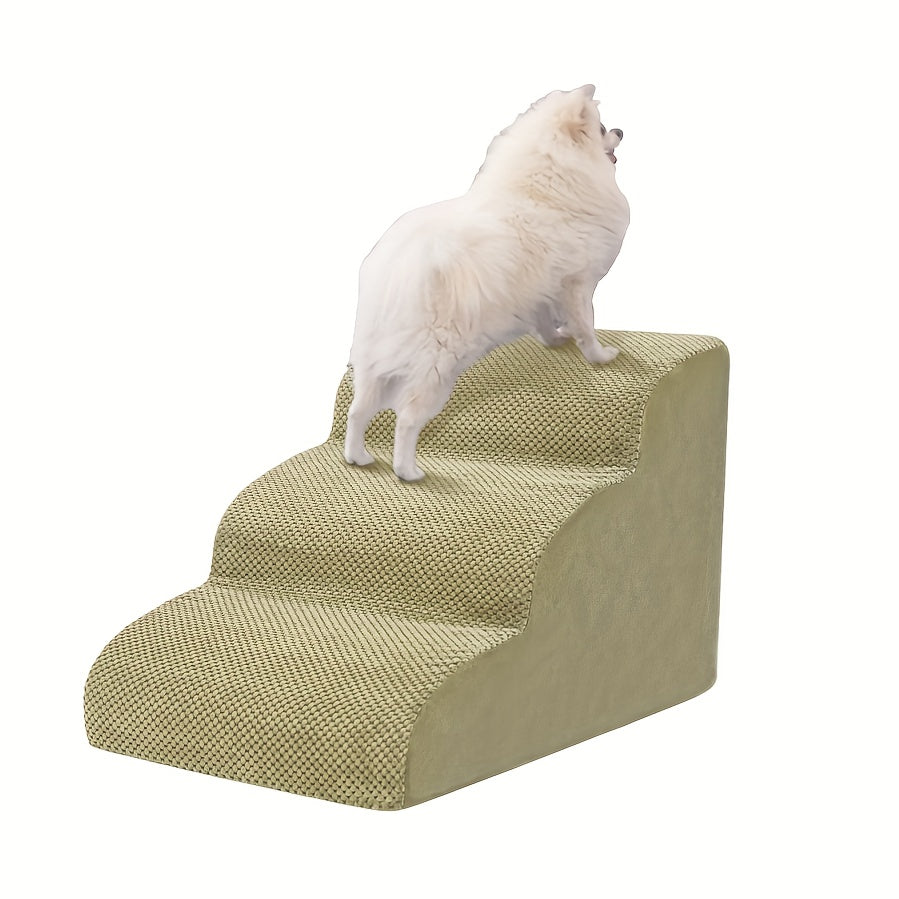 NIUBYA Premier Wide Dog Stairs with Non Slip Bottom