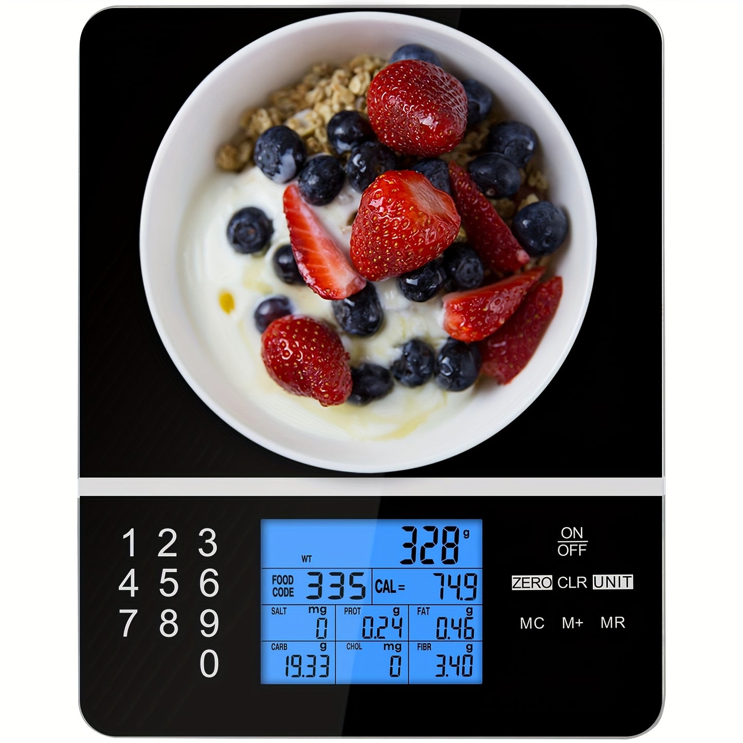 Ataller Digital Food Scale with Nutritional Calculator and Calorie Counter - Revitalize Mind Body
