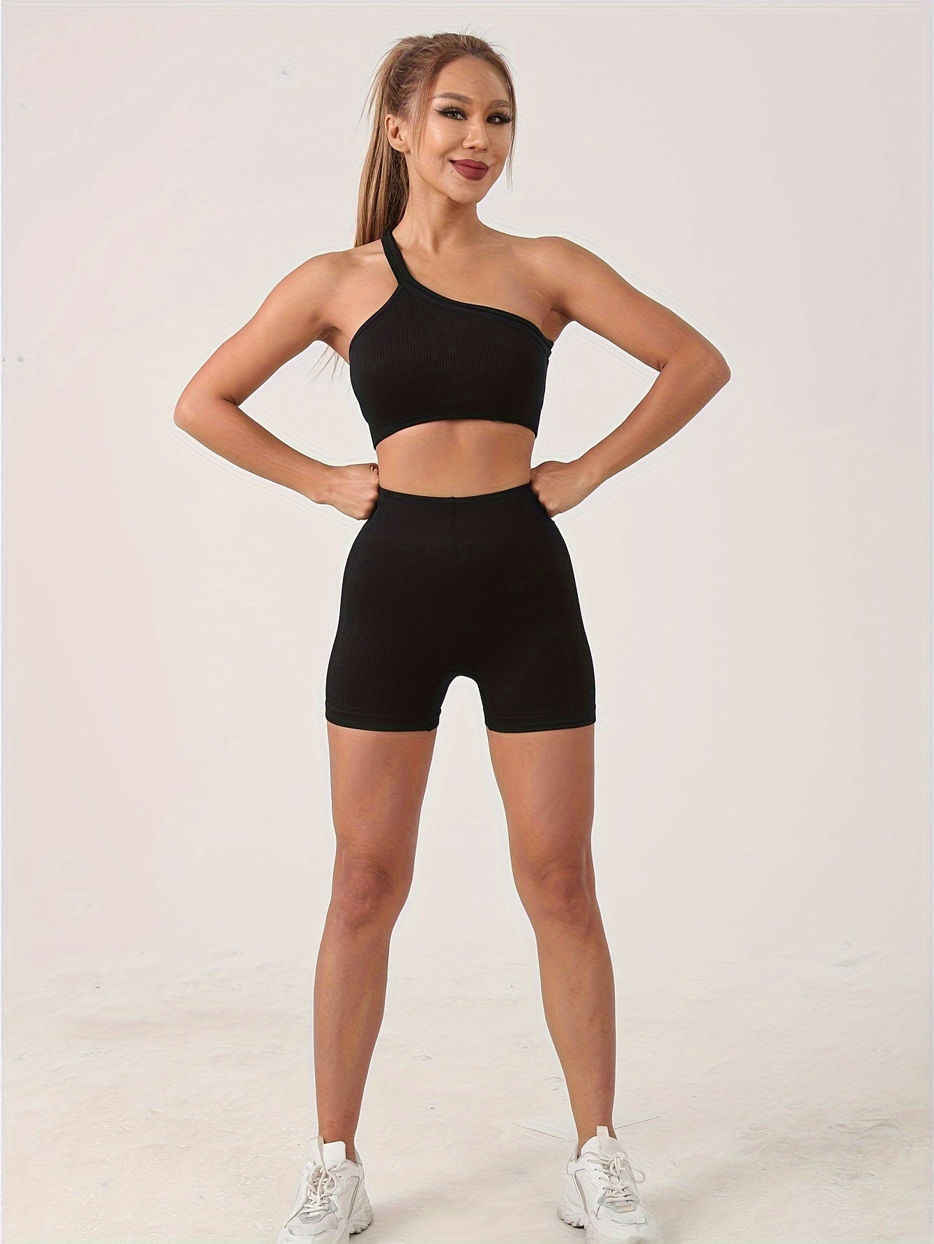 4Piece Seamless Yoga Set With High Waist Leggings And Bra - Revitalize Mind Body